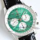 super clone super clone super clone Breitling navitimer 70th green white face leather band  (3)_th.jpg
